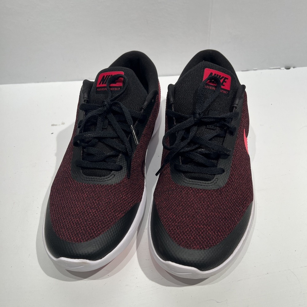 Nike Flex Experience RN 7 Athletic Running Shoes Black/Pink 908996-006 Women 11‎